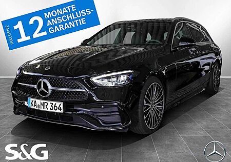 Mercedes-Benz C 220 d T AMG MBUX+DIG-LED+360°+AHK+Pano+Distron