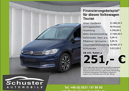 VW Touran Volkswagen UNITED 2.0TDI*AHK ACC Navi SHZ PDCv+h Alu