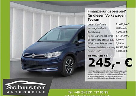 VW Touran Volkswagen UNITED 2.0TDI*AHK ACC Navi SHZ PDCv+h Alu