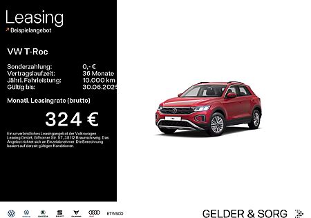VW T-Roc Volkswagen Life 1.5 TSI AHK*LED*Navigation*Digital