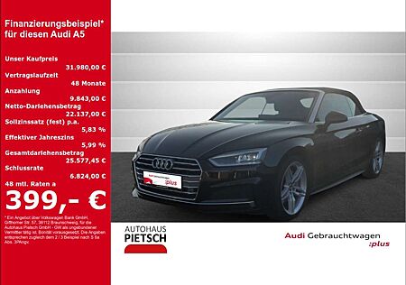 Audi A5 Cabriolet 2.0 TFSI S line Keyless DigCockpit