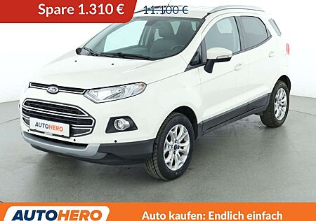 Ford EcoSport 1.0 EcoBoost Titanium *TEMPO*CAM*SHZ*ALU*KLIMA*
