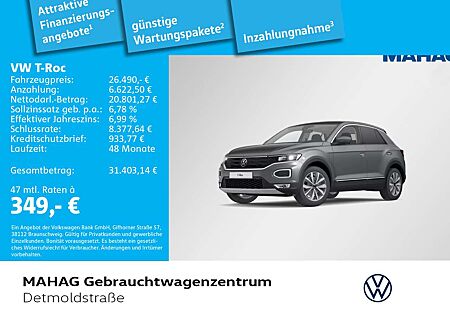 VW T-Roc Volkswagen 2.0 TDI Style AHK LED Navi ParkPilot RearV