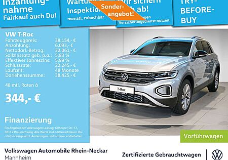 VW T-Roc Volkswagen 1.5 TSI Goal AHV Rückfahrkamera LED uvm