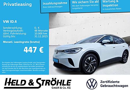 VW ID.4 Volkswagen Pro 210 kW 4M IQ-LED WÄPU PANO AHK SFW ACC