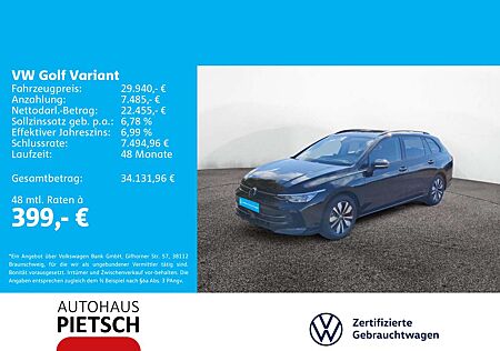 VW Golf Variant Volkswagen Golf VIII Variant 1.5 eTSI GOAL