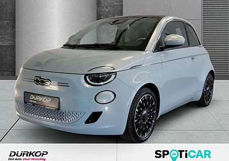 Fiat 500E LaPrima El. Panodach Sitzheizung Voll-LED Navi Key