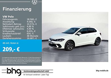 VW Polo Volkswagen 1.0 TSI OPF Move