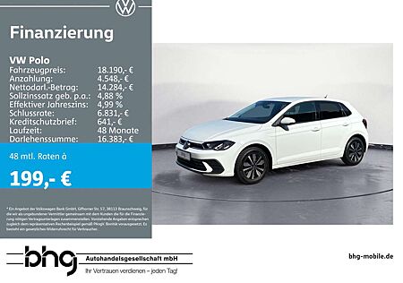 VW Polo Volkswagen 1.0 TSI OPF Move