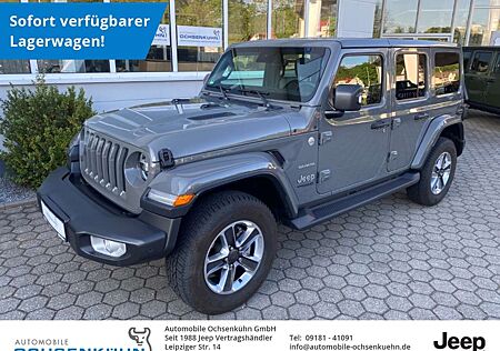Jeep Wrangler Sahara 2.0 Unlimited / Leder, Nav., AHK