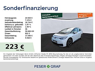 Volkswagen ID.3 Pro S 82 kWh Navi APP LED PDC