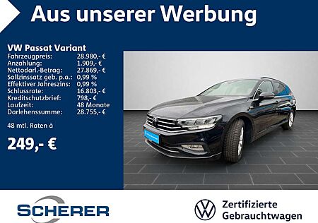 VW Passat Variant Volkswagen Business 1.5 TSI DSG/AHK/Navi/LED