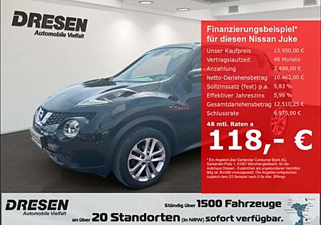 Nissan Juke 1.6 N-Connecta Panorama-Schiebdach/Navi/Rückfahrka