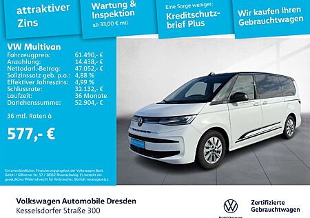 VW T7 Multivan Volkswagen 2.0 TDI DSG Edition AHZV LED Navi