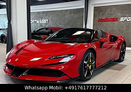 Ferrari 488 Spider SF90 Spider CARBON INT&EXT RED INT JBL FULLOPT!