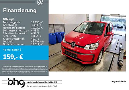 VW Up Volkswagen ! United Fahrerassistenzpaket GRA Kamera PDC