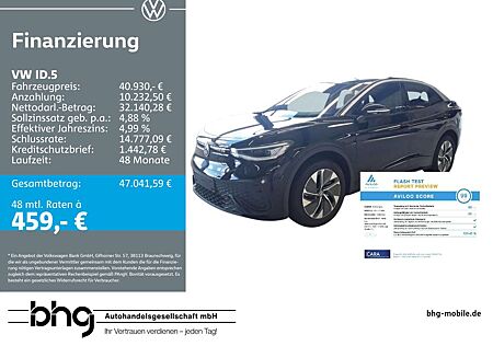VW ID.5 Volkswagen Pro Design AHK Navi connect Netzlade ACC Ma