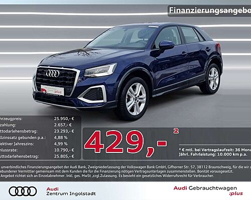 Audi Q2 40 TFSI qu AHK KAMERA NAVI+ SHZ LED advanced