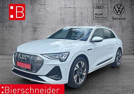 Audi e-tron gebraucht kaufen Audi e-tron 55 qu. 2x S line LED 20 VIRTUAL LUFT AHK NAVI PDC