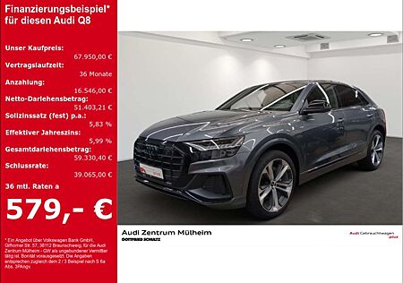 Audi Q8 3.0 TDI S-Line Virtual optikpaket schwarz