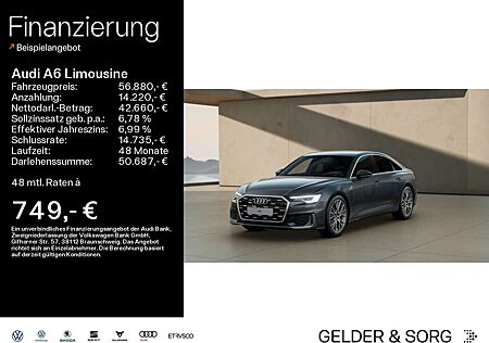Audi A6 50 TDI quattro S line HuD*Stand*ACC