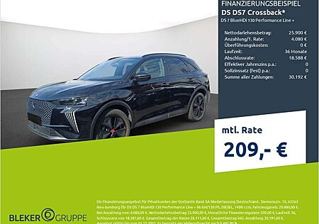 DS Automobiles DS7 Crossback DS 7 Crossback DS 7 BlueHDi 130 Performance Line +