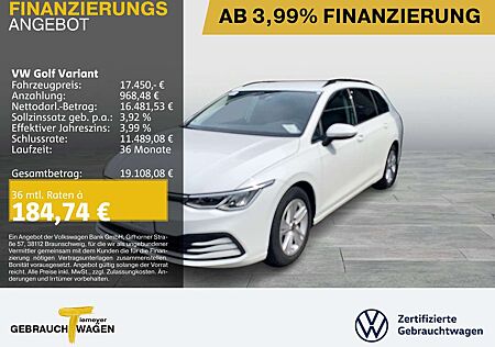 VW Golf Variant Volkswagen 1.0 eTSI DSG LIFE SIDE-ASSIST NAVI