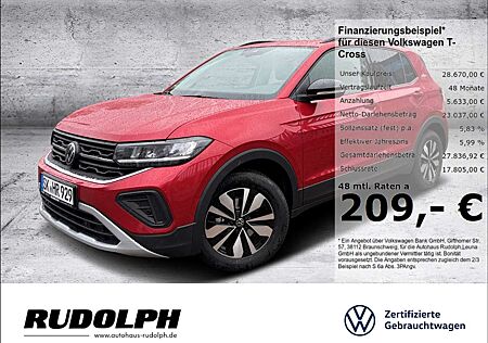 VW T-Cross Volkswagen 1.0 TSI Goal 6-Gang LED BT Navi ACC SHZ AHK PDC