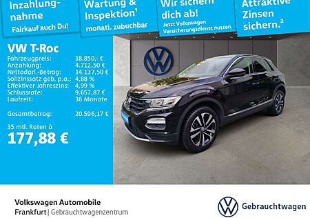 VW T-Roc Volkswagen 1.0 TSI Style Navi LaneAssist FrontAssist