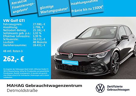 VW Golf GTI Volkswagen Golf VIII GTI 2.0 TSI IQ.Light Navi ParkPilot Re