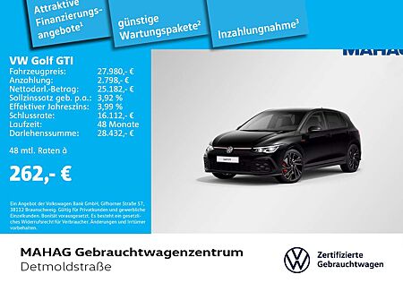 VW Golf GTI Volkswagen Golf VIII GTI 2.0 TSI IQ.Light Navi ParkPilot Re