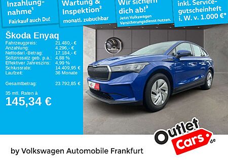 Skoda Enyaq iV 50 Studio Sprachsteuerung Spurhalteassi