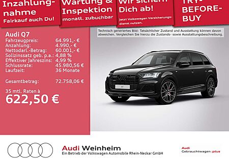 Audi Q7 55TFSI 7-Sitze Black S-Line competition plus