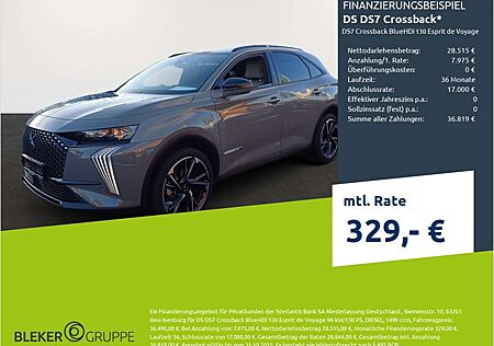 DS Automobiles DS7 Crossback DS 7 Crossback BlueHDi 130 Esprit de Voyage