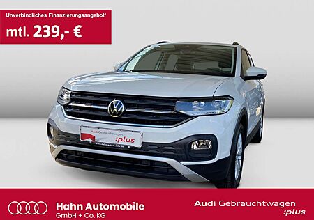 VW T-Cross Volkswagen Life 1.0TSI DSG AHK LED Navi Sitzh Einpa