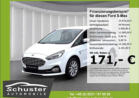 Ford S-Max Trend 2.0D*LED Navi R-Kam VKZ-Erk Tempom