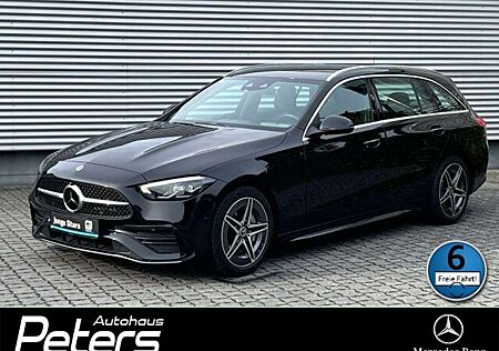 Mercedes-Benz C 220 d T AMG Line Distr/Memory/360°/Ambiente LED