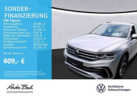 VW Tiguan Volkswagen 2.0 TDI "R-Line" 4M DSG Navi LED Digital