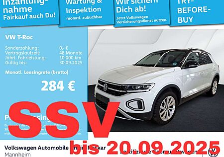 VW T-Roc Volkswagen 1.5 TSI Style DSG Navi AHK LED uvm
