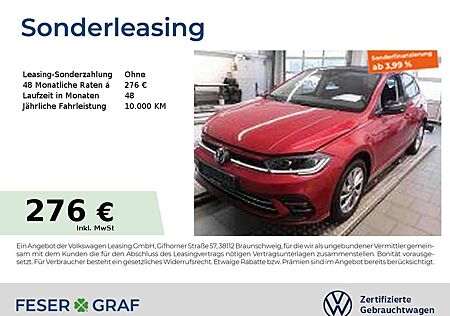 VW Polo Volkswagen Style 1.0 TSI DSG Navi Kamera LED ACC SiHz