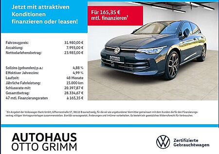 VW Golf Volkswagen VIII 1.5 e TSI EDITION 50 DSG LED Navi