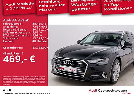 Audi A6 40 TDI S-TRO*QUA*LED*NAVI*RFK*ACC*LEDER