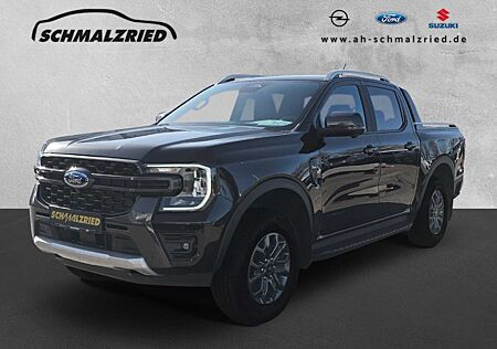Ford Ranger Wildtrak e-4WD Doka AHK Navi Leder Digitales Cockp
