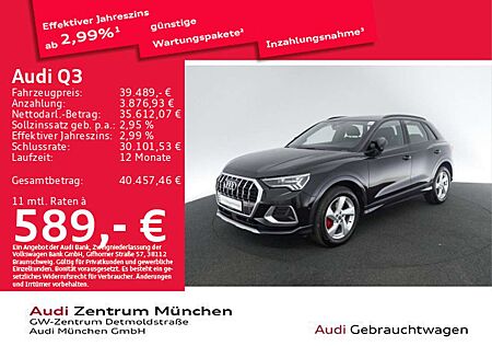 Audi Q3 40 TFSI qu. S tronic advanced ACC/Virtual/Nav