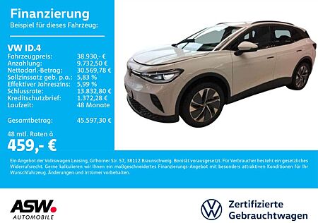 VW ID.4 Volkswagen Pro Navi LED Wärmepumpe Standhz AHK ACC