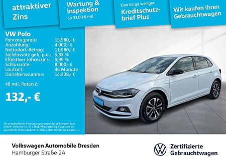 VW Polo Volkswagen IQ.DRIVE 1.0 TSI LED NAVI ACC PDC BLINDSPOT