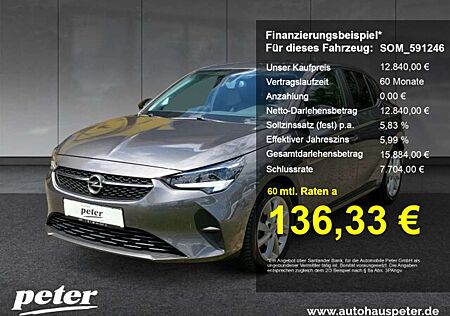 Opel Corsa F 1.2 Edition Klima Sitzheizung Navi