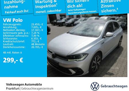 VW Polo Volkswagen 1.0 TSI R-Line Navi IQ.Light DAB+ FrontAssi