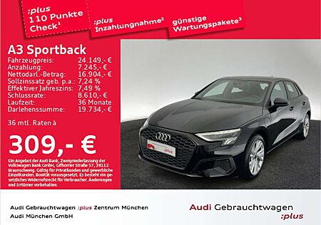 Audi A3 40 TFSI e S tronic Virtual+/Navi+/K