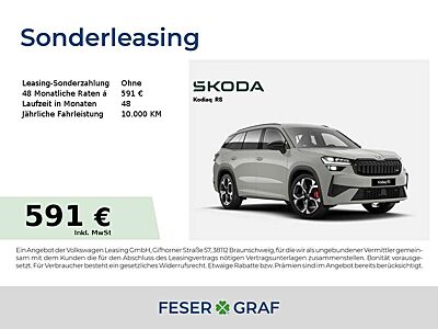 Skoda Kodiaq RS 2,0 TSI 195 kW 4X4 *KAM360*NAVI*AHK*